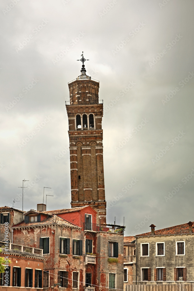 Santo Stefano - Church of St. Stephen in Venice. Region Veneto. Italy