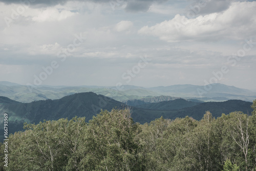 Beautiful mountains in Altai