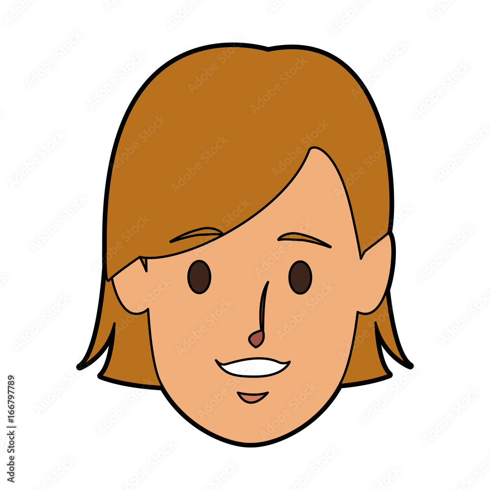 Obraz premium woman young character female profile