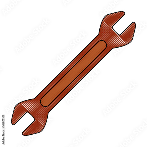 wrench spanner repair tool mechanic or engineer instrument