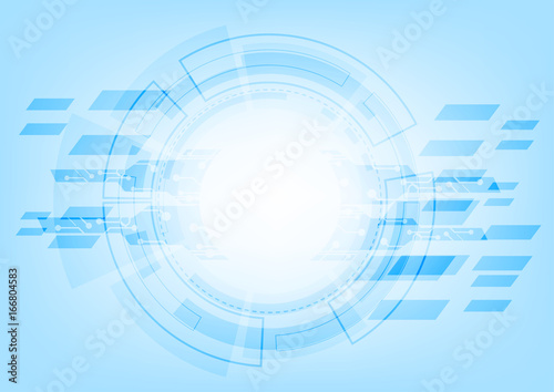 Abstract vector background.Elegant background for technology business presentations. Lines, points, planes.