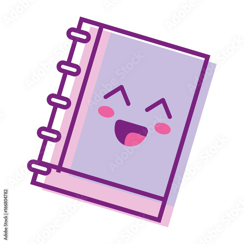 kawaii cute happy notebook tool