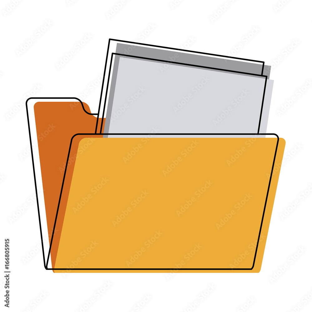 file folder with documents office data supplies file folder with documents office data supplies