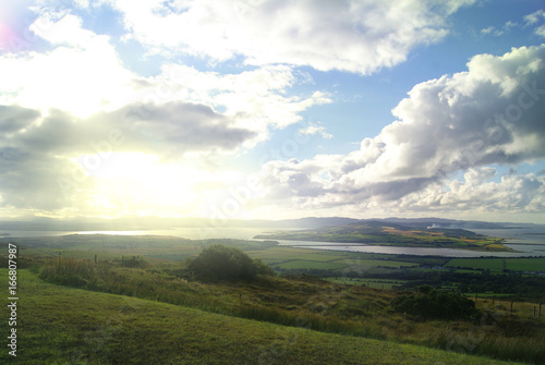Aussicht von Grianan of Aileach - Irland