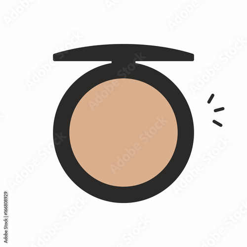 Face powder icon