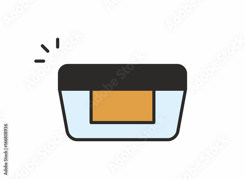 Cosmetic cream icon