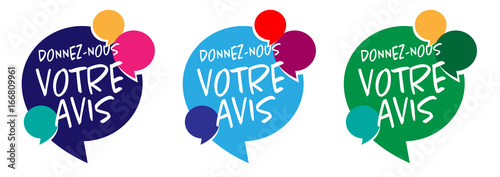 Donnez-nous votre avis