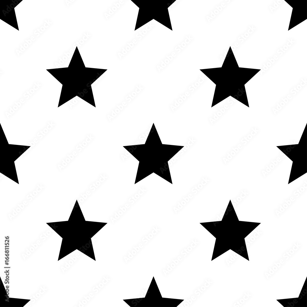 Stars pattern. Seamless vector illustration. Scandinavian style Stars pattern. Seamless vector illustration. Scandinavian style