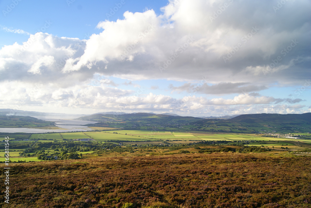 Aussicht von Grianan of Aileach - Irland