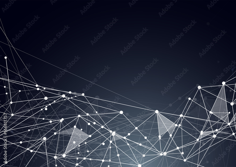 Internet connection, abstract sense of science and technology graphic design. Internet connection, abstract sense of science and technology graphic design.