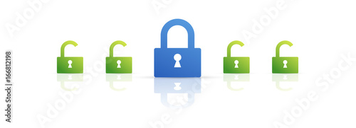 lucchetto, sicurezza, accesso, reti, internet