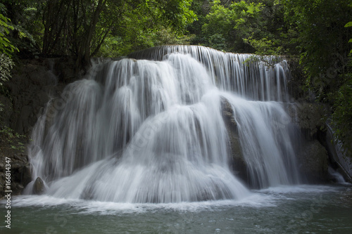 Thailand waterfall in Kanchanaburi