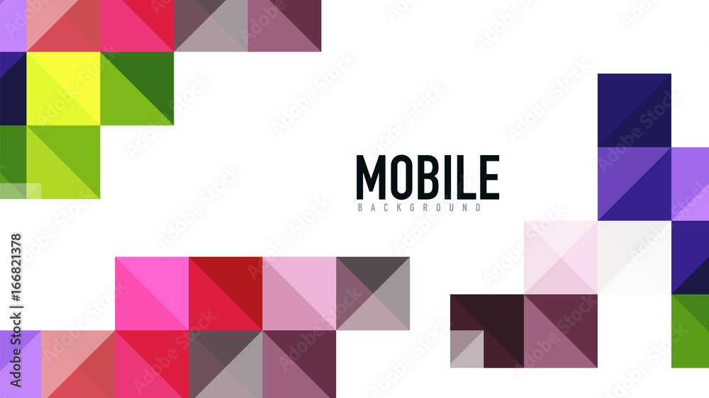 Modern geometric presentation background Modern geometric presentation background
