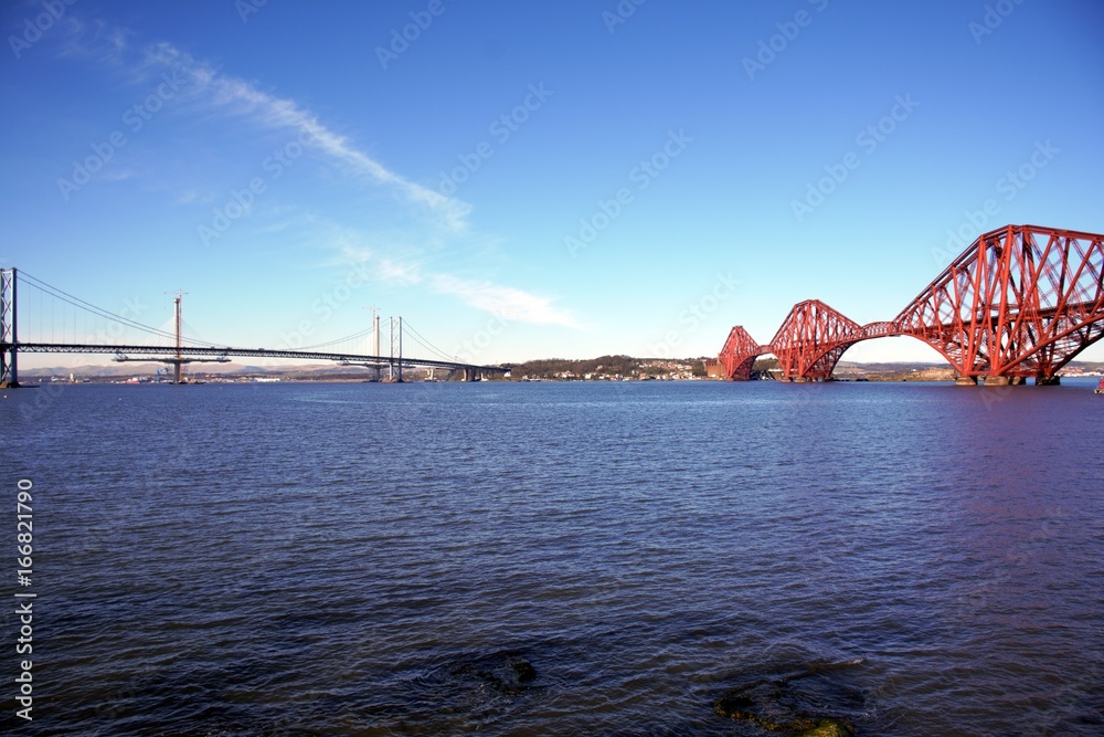 Naklejka premium Forth Bridge Scotland