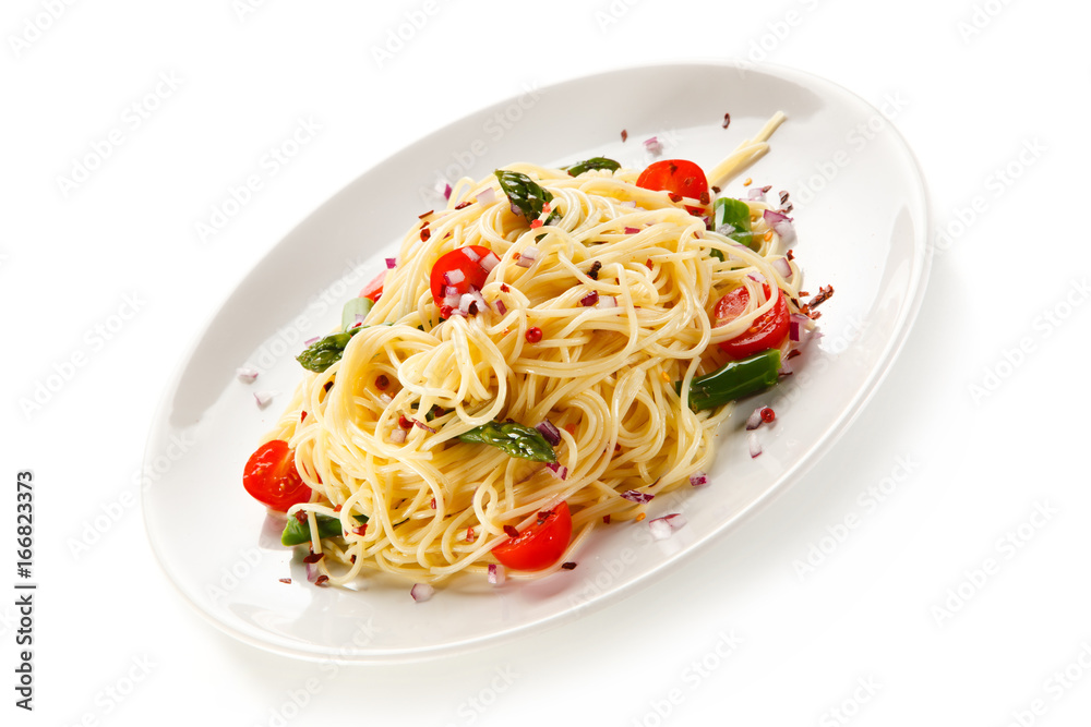 Pasta with vegetables 