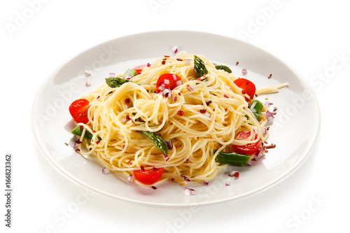 Pasta with vegetables 