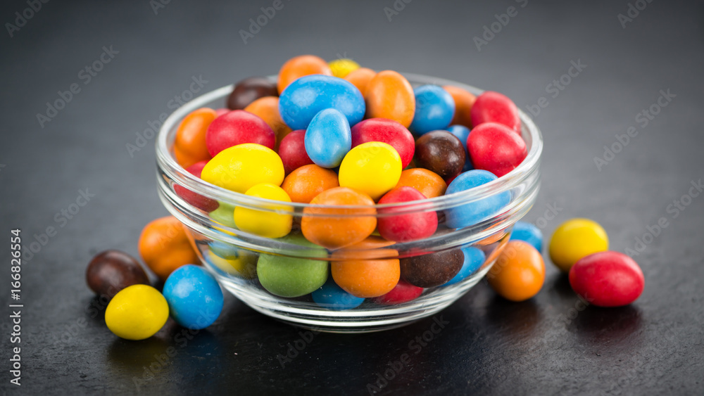 Slate slab with Cocolate coated Peanuts Slate slab with Cocolate coated Peanuts