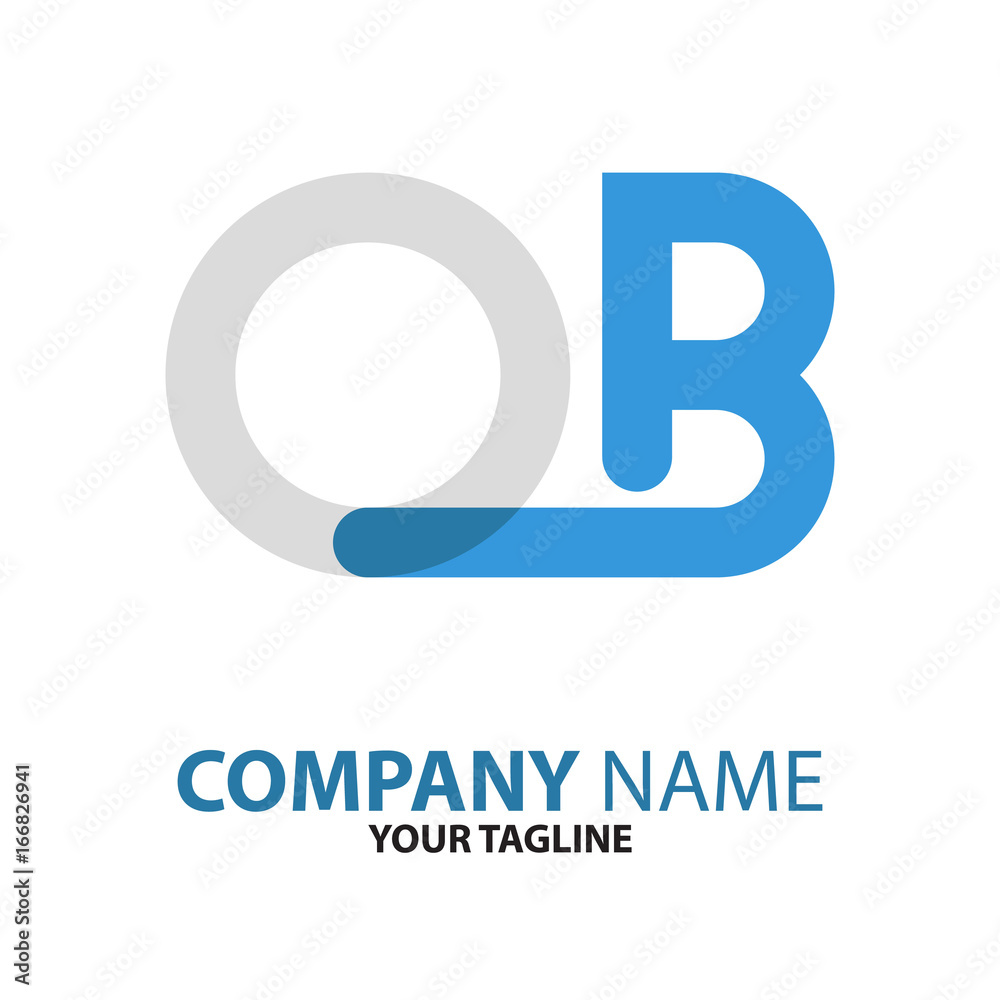 OB BO initial logo concept OB BO initial logo concept
