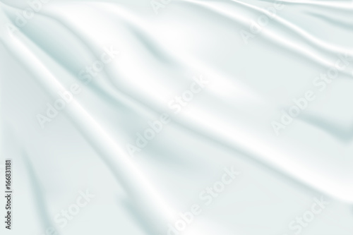 Light vector background of shiny flowing fabric