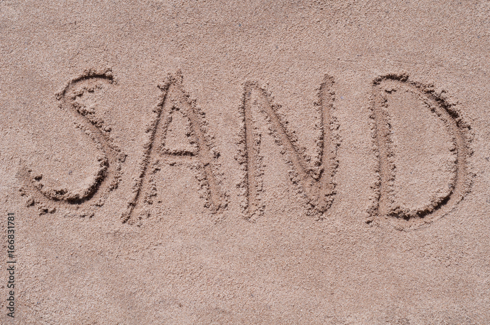 Fototapeta premium Handwritten word