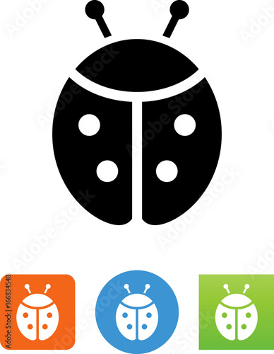 Ladybug Icon - Illustration