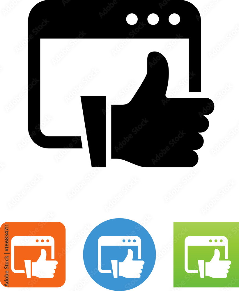 Like A Site Icon - Illustration Like A Site Icon - Illustration