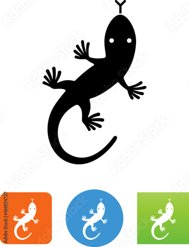 Lizard Icon - Illustration