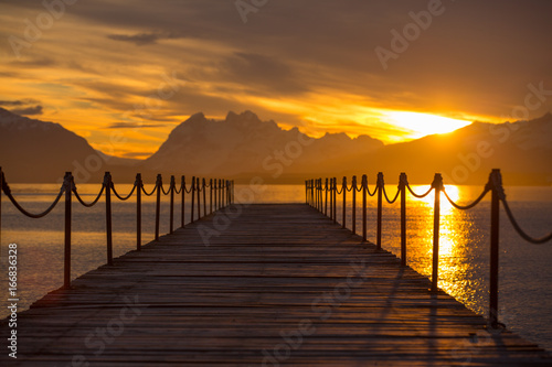 muelle de puerto natales