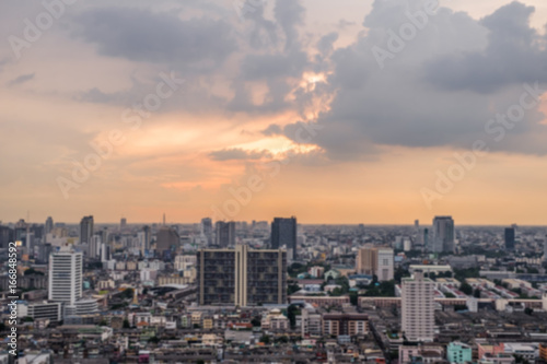 Blur big city © SURIYAWUT
