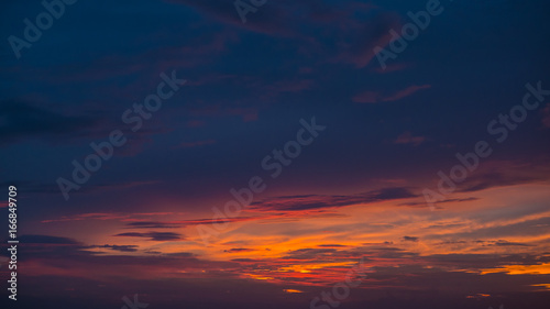 Fototapeta Naklejka Na Ścianę i Meble -  Evening sky