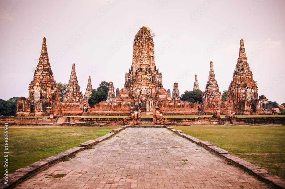 Wat Chai Watthanaram, Ayutthaya, Thailand Wat Chai Watthanaram, Ayutthaya, Thailand