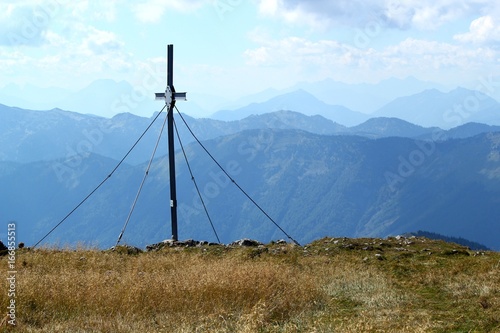 Gipfelkreuz auf dem Ötscher / Niederösterreich / 1893 m photo