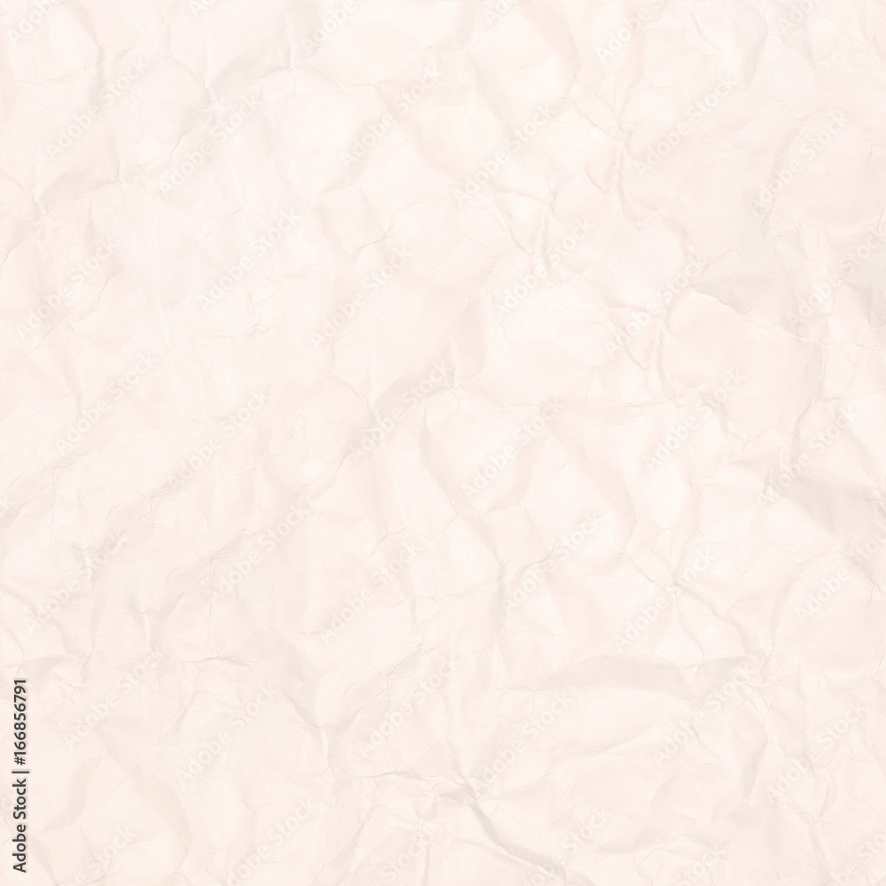 Obraz premium Crumpled light brown paper texture background for business education and communication concept design.