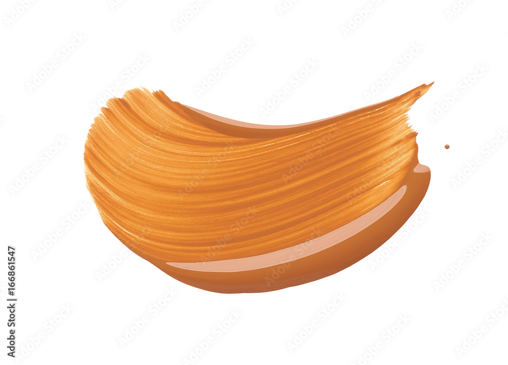 smear paint of cosmetic products smear paint of cosmetic products