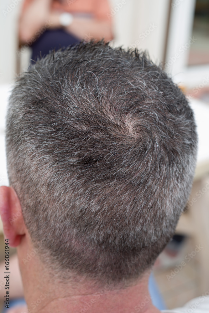 Fototapeta premium Coupe de cheveux