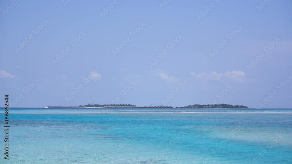 Tropical travel card with pristine beach and water bungalows at maldivian island
Tropical travel card with pristine beach and water bungalows at maldivian island
