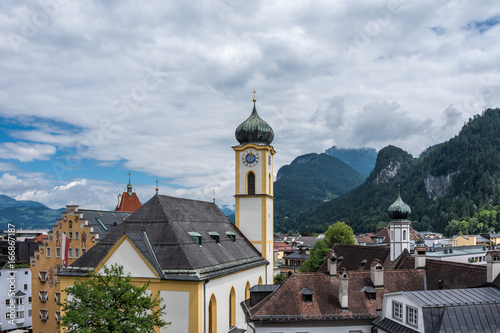 The city Kufstein in Tyrol , Austria