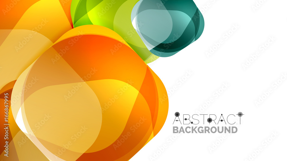 Fototapeta premium Modern geometric presentation background