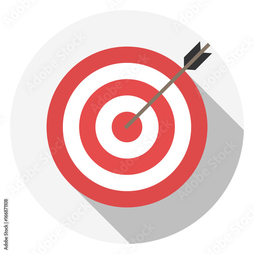 Red target icon