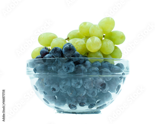 Ripe grapes photo