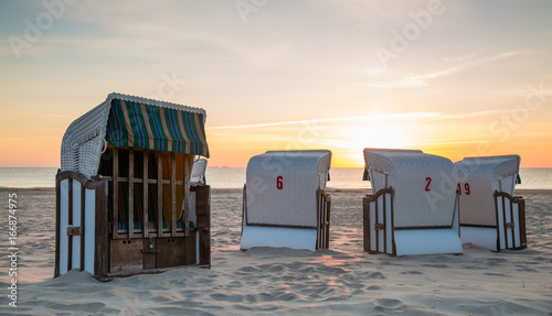 Beach Chair Sunrise Meeting