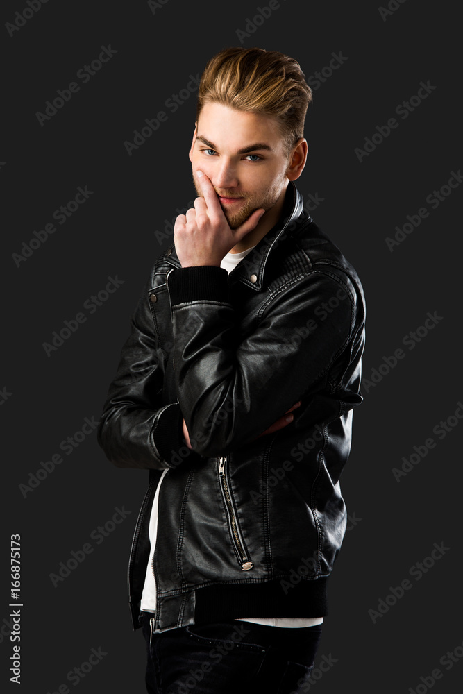 Handsome young man Handsome young man