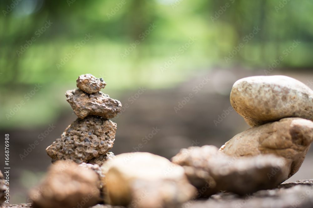 Many stones set vertical Many stones set vertical