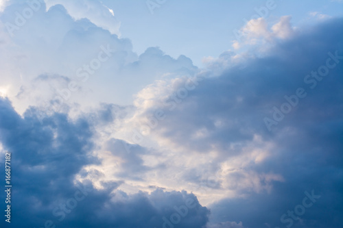 cloud and blue sky