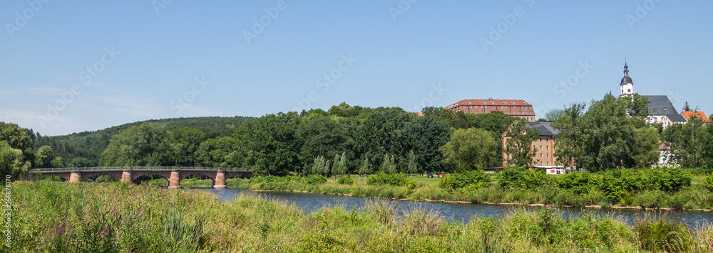Obraz premium Panorama Wechselburg
