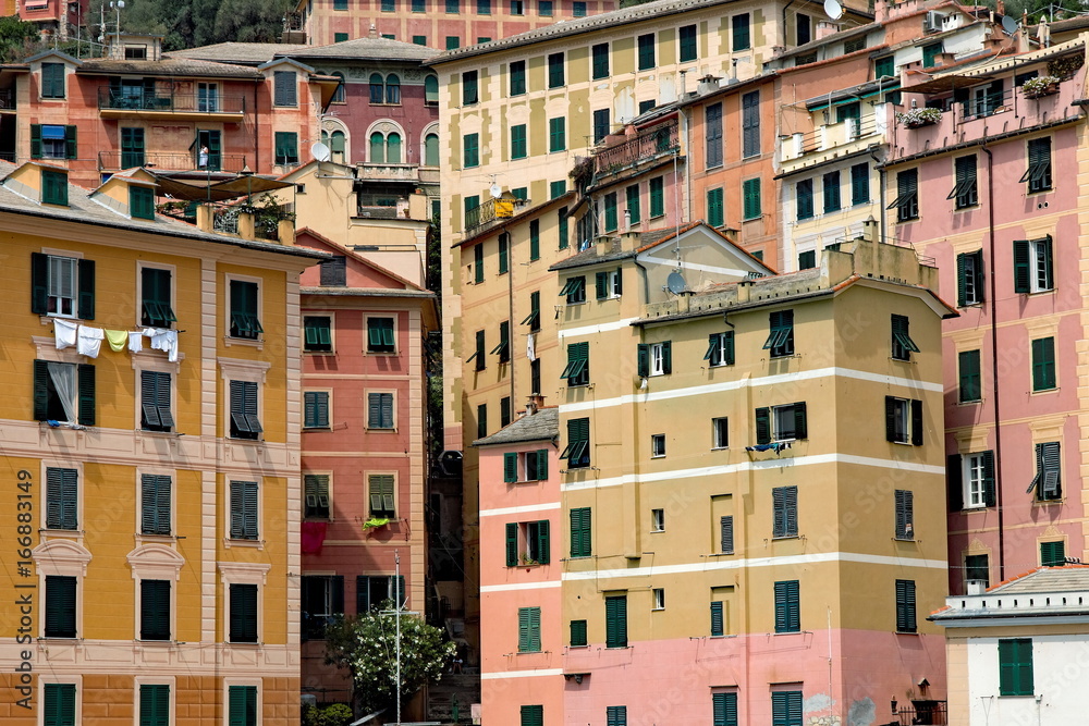 Camogli (Italy) abitazioni tipiche