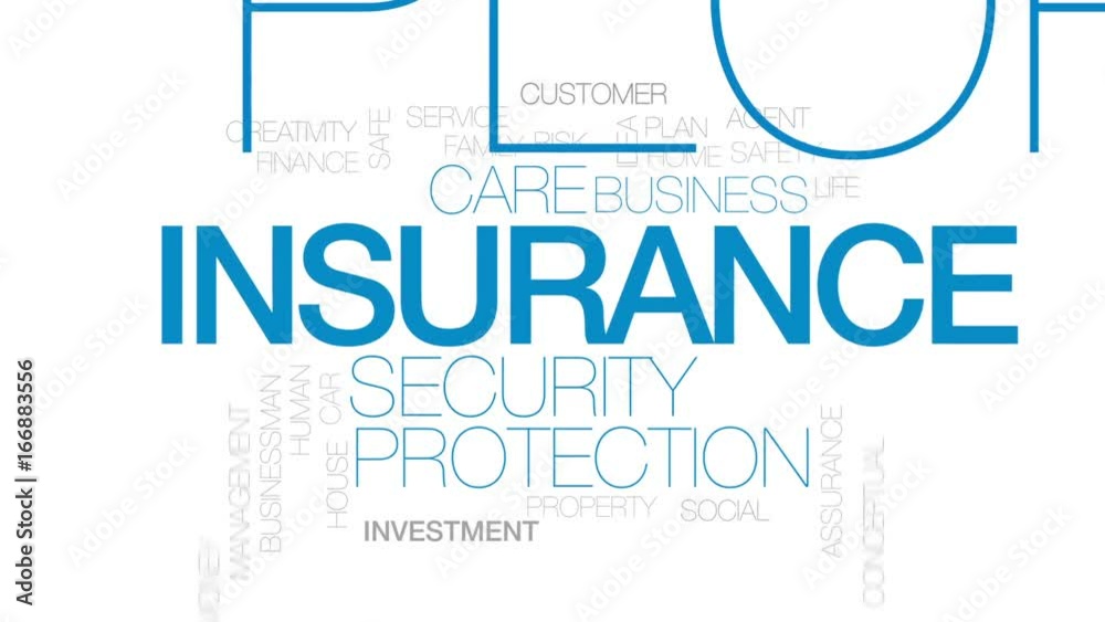 Insurance animated word cloud, text design animation. Kinetic typography. Insurance animated word cloud, text design animation. Kinetic typography.