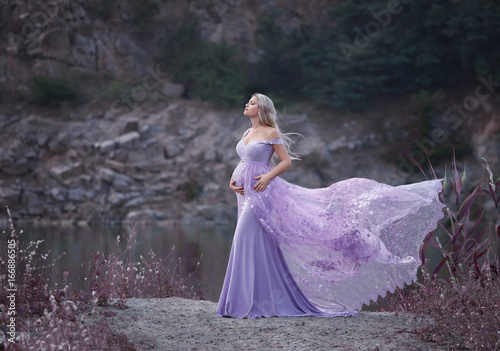 pretty woman purple dress