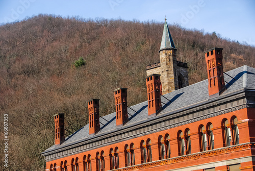 Brick Building in Jim Thorpe, PA photo