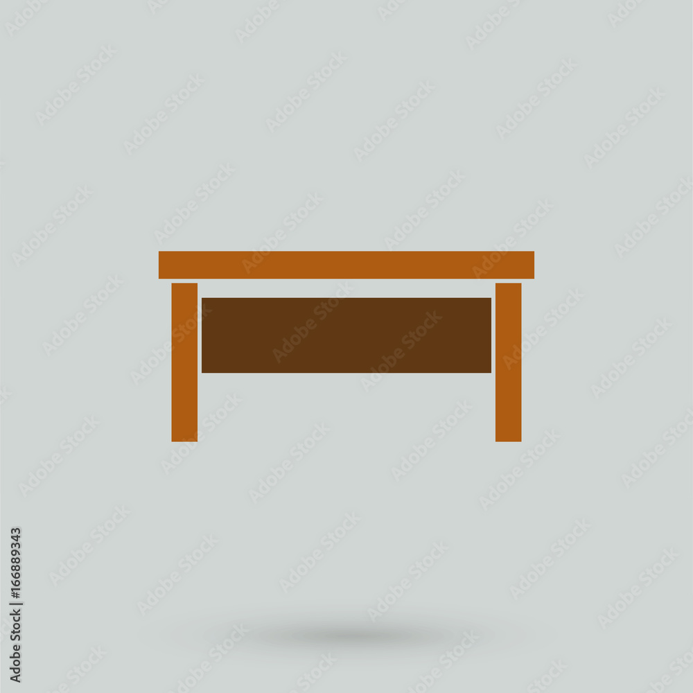 office desk icon illustration vector, can be used for mobile and web design office desk icon illustration vector, can be used for mobile and web design
